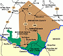 Big Bend map